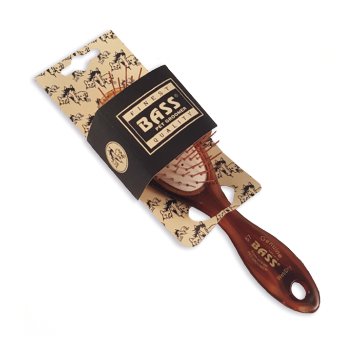 Bass pet grooming brush